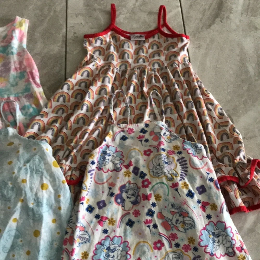 GIRLS - Summer Dresses/ Bundle of Four Pieces | 4-5